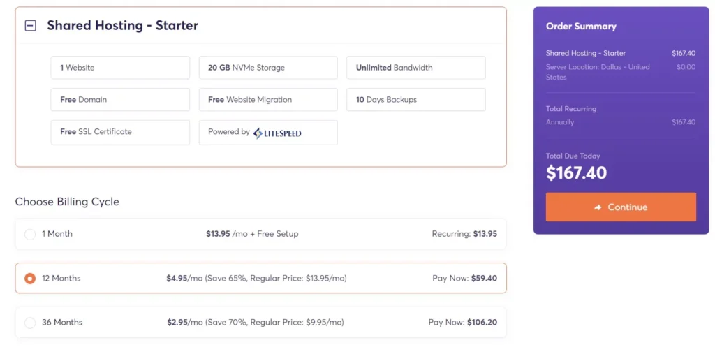 Chemicloud billing cycle